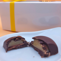 Praline Chocolat noir/Caramiel 500g