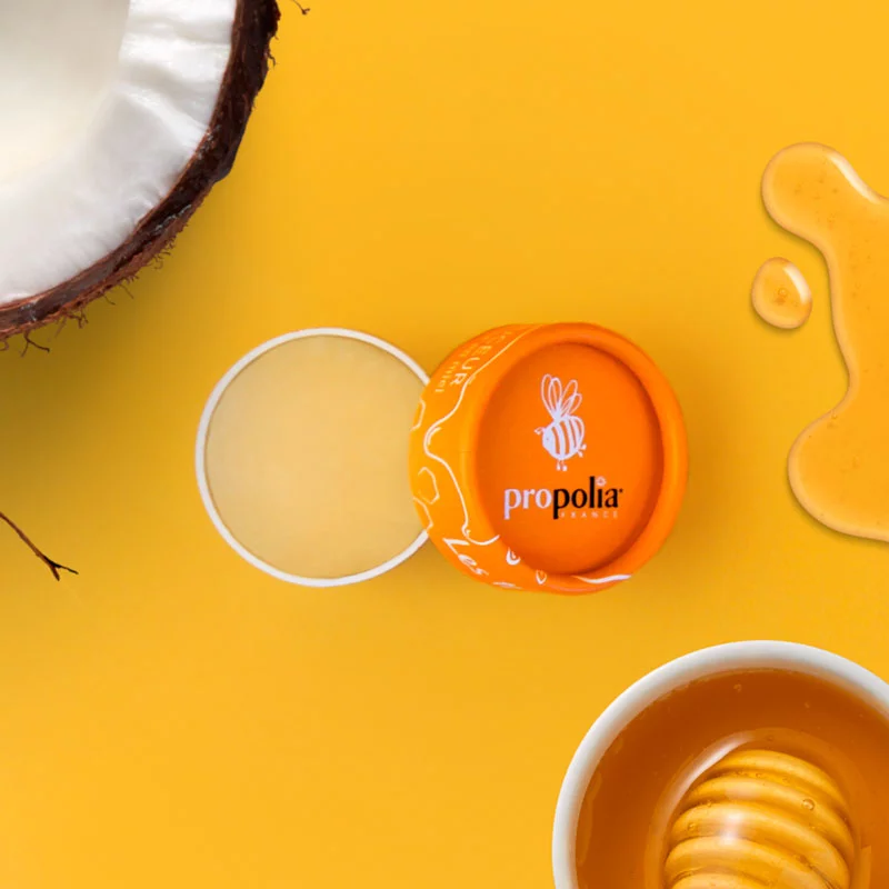 Baume à lèvres riche en miel certifié Cosmos Organic – Image 4