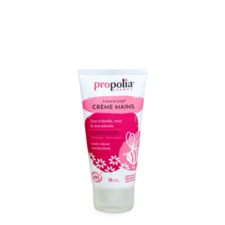 Crème mains certifiée Bio Cire d'abeille, Miel & Macadamia