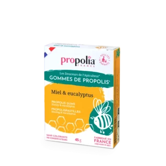 Gommes de Propolis Miel & Eucalyptus