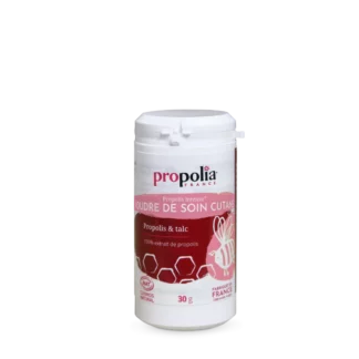 Poudre de soin cutané à la Propolis