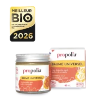 Baume universel Bio - Miel, propolis, pollen & cire d'abeille