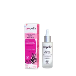 Sérum anti-âge certifié Bio - Pollen, centella asiatica & acide hyaluronique